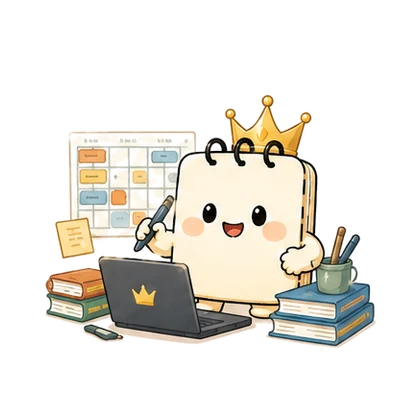 分析中的筆記本小人